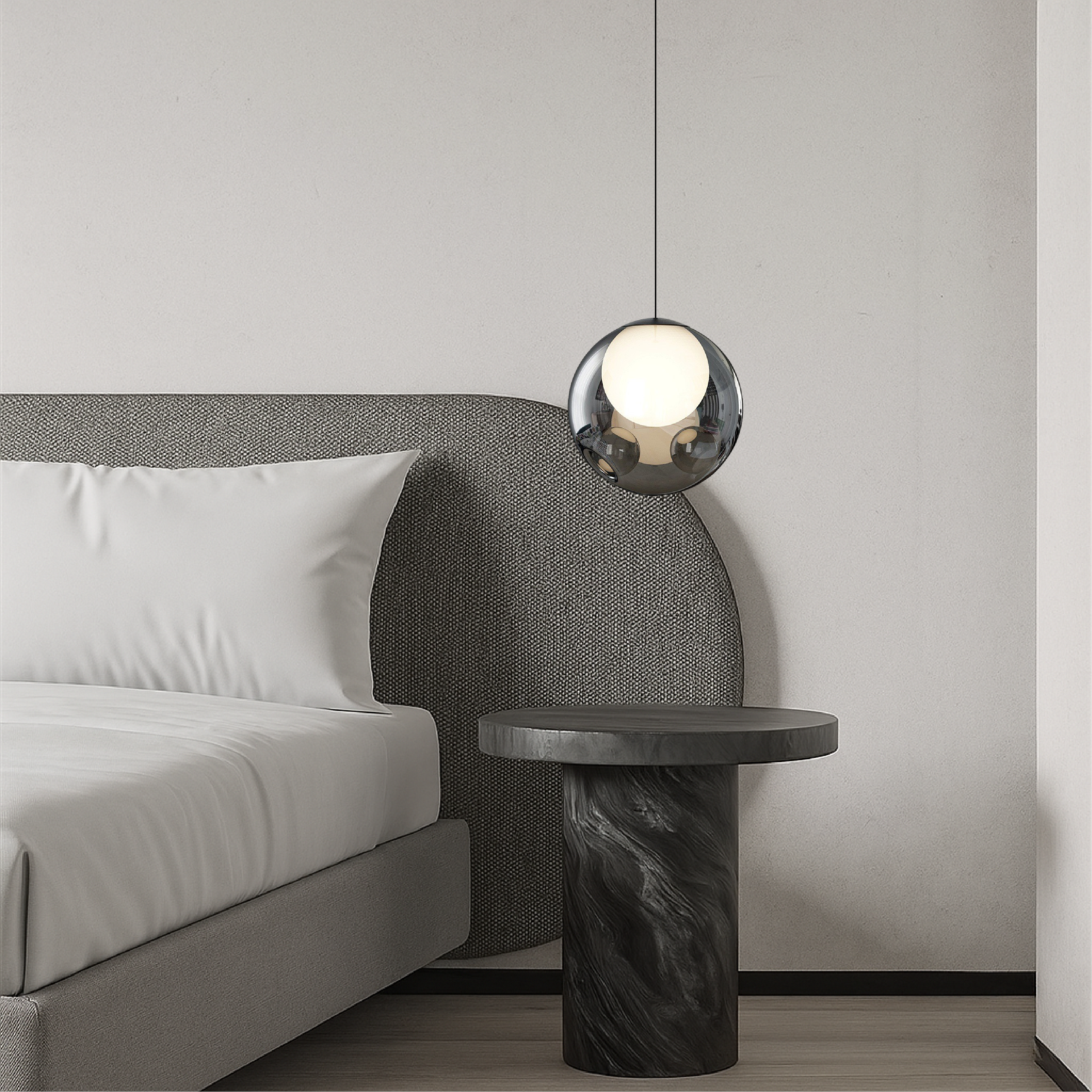 Italian Glass Pendant Light