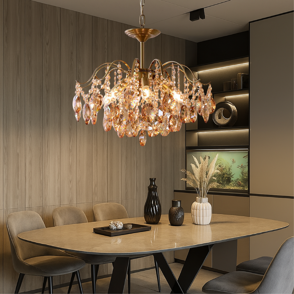 Crystal Retro Chandelier