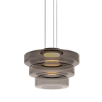 Danish Glass Bauhaus Pendant Light