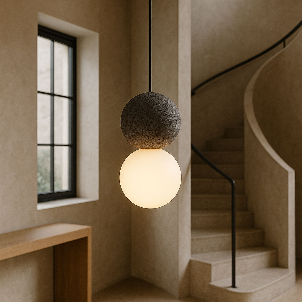 Obsidian Pendant Light