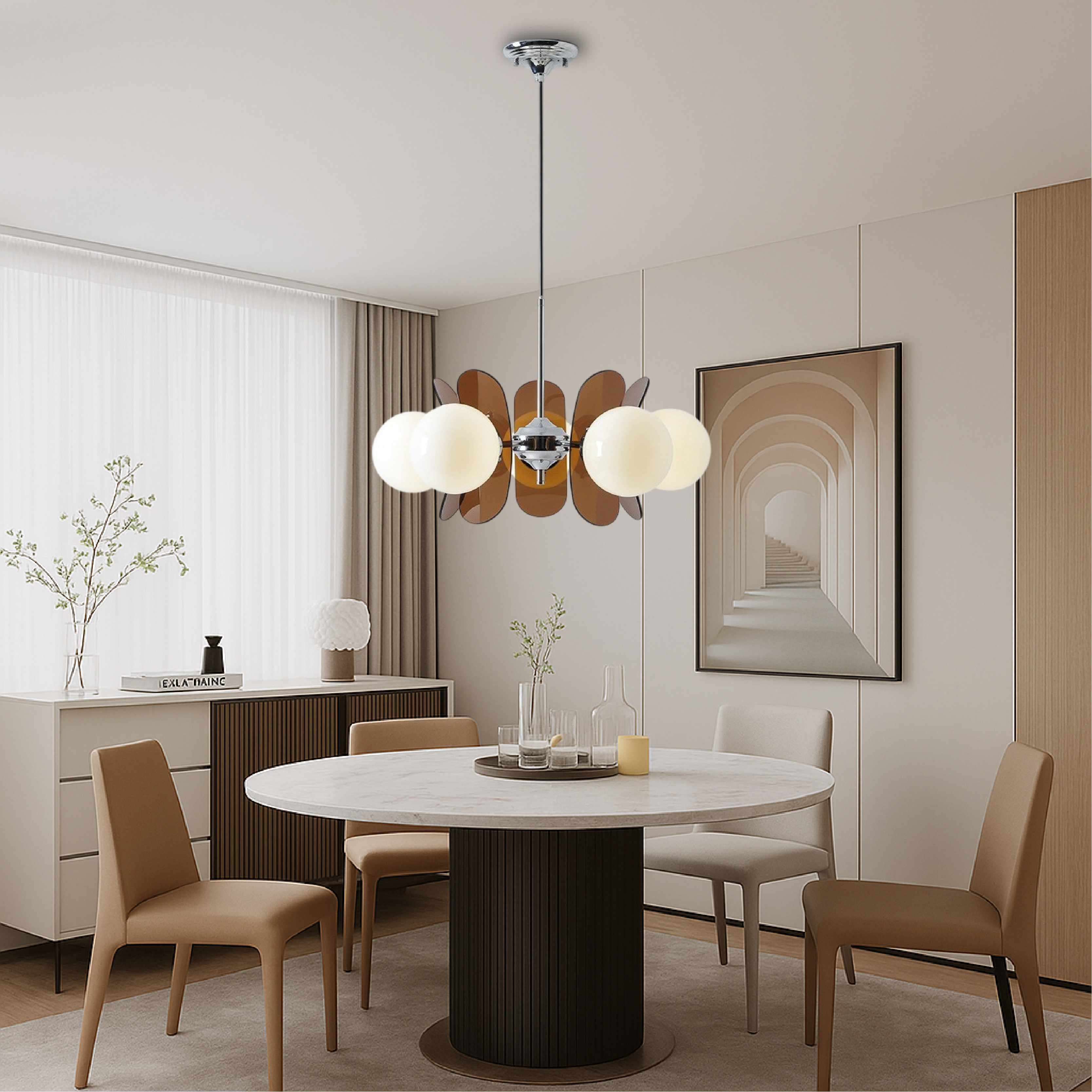 Bauhaus Chandelier