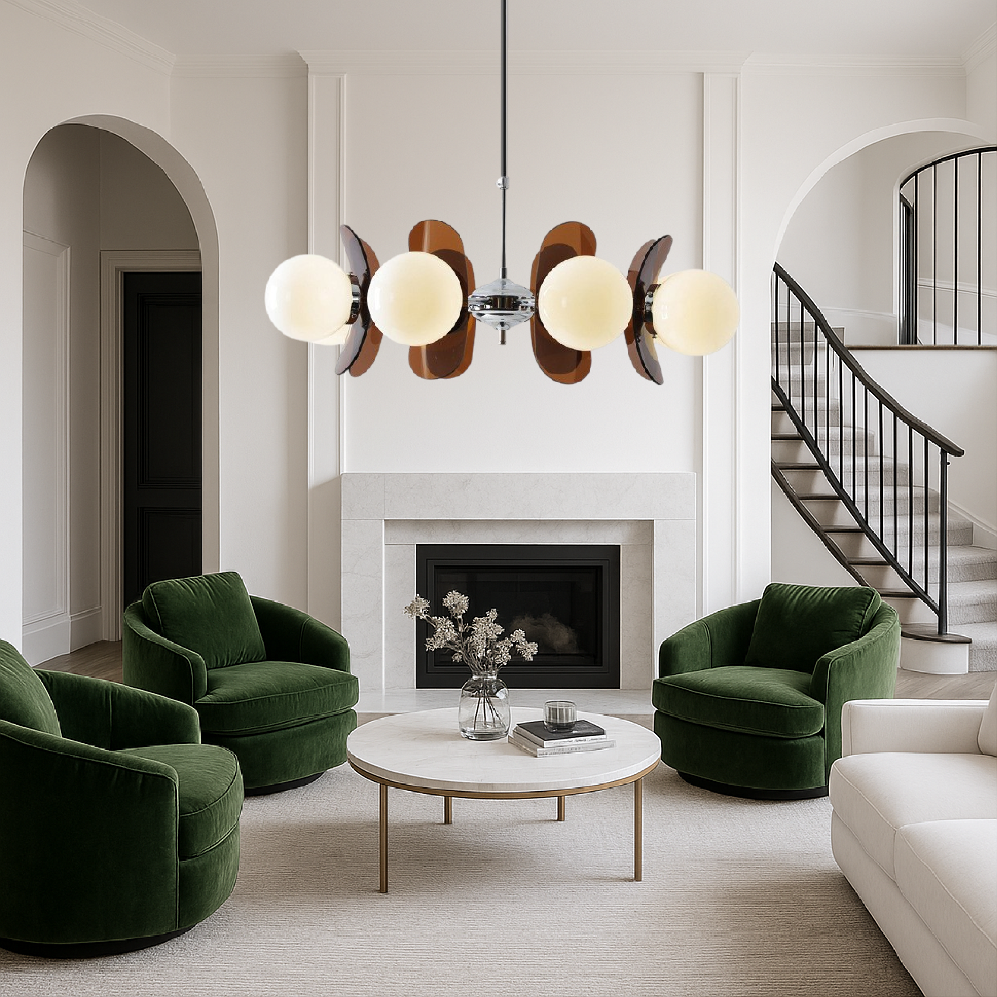 Bauhaus Chandelier