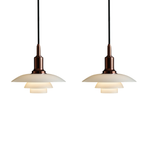 2/3 Head Danish Designer Pendant Light
