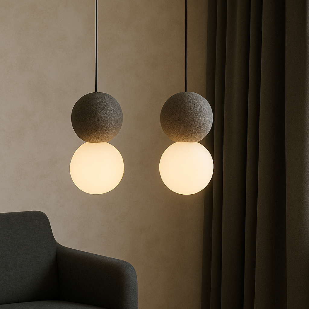 Obsidian Pendant Light