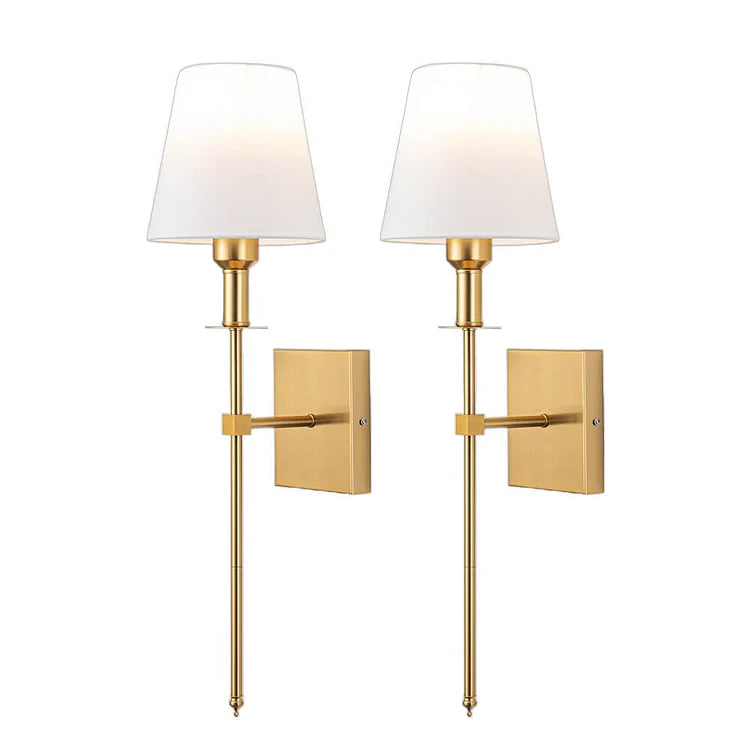 (2-Pack) Wired Wall Light