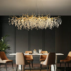 French Style Glass Chandelier