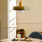 Bauhaus Colored Glass Pendant Light