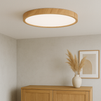 Wood Grain Ceiling Light