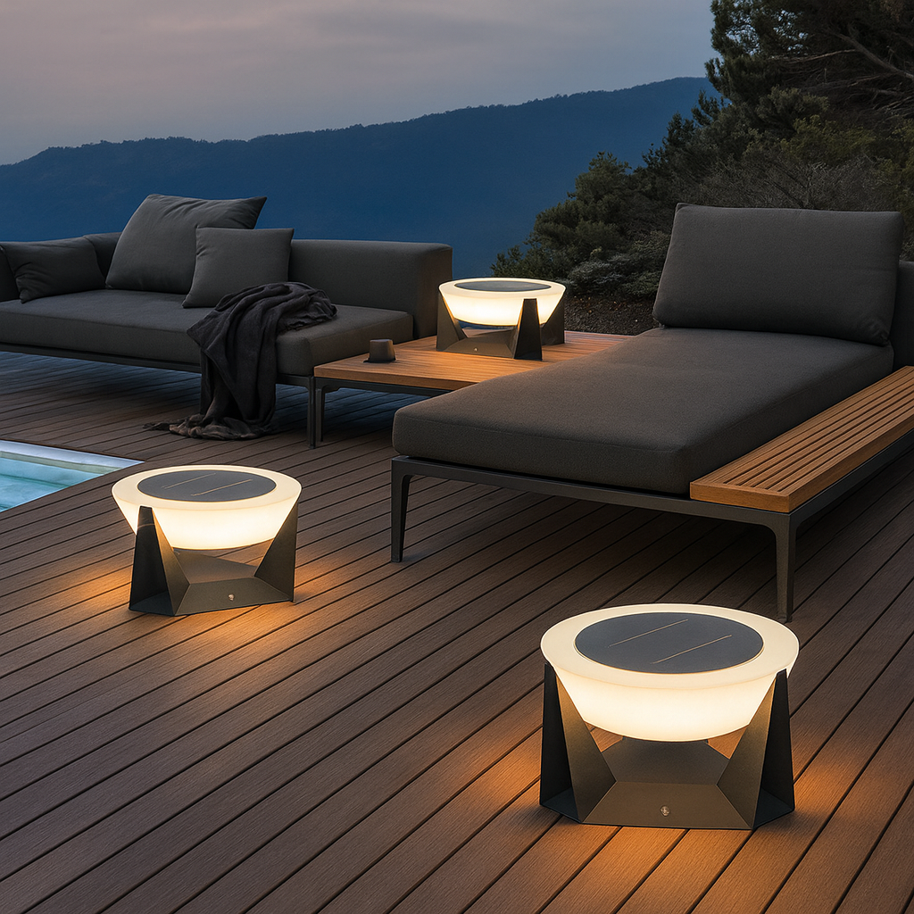 Solar Landing Terrace Light