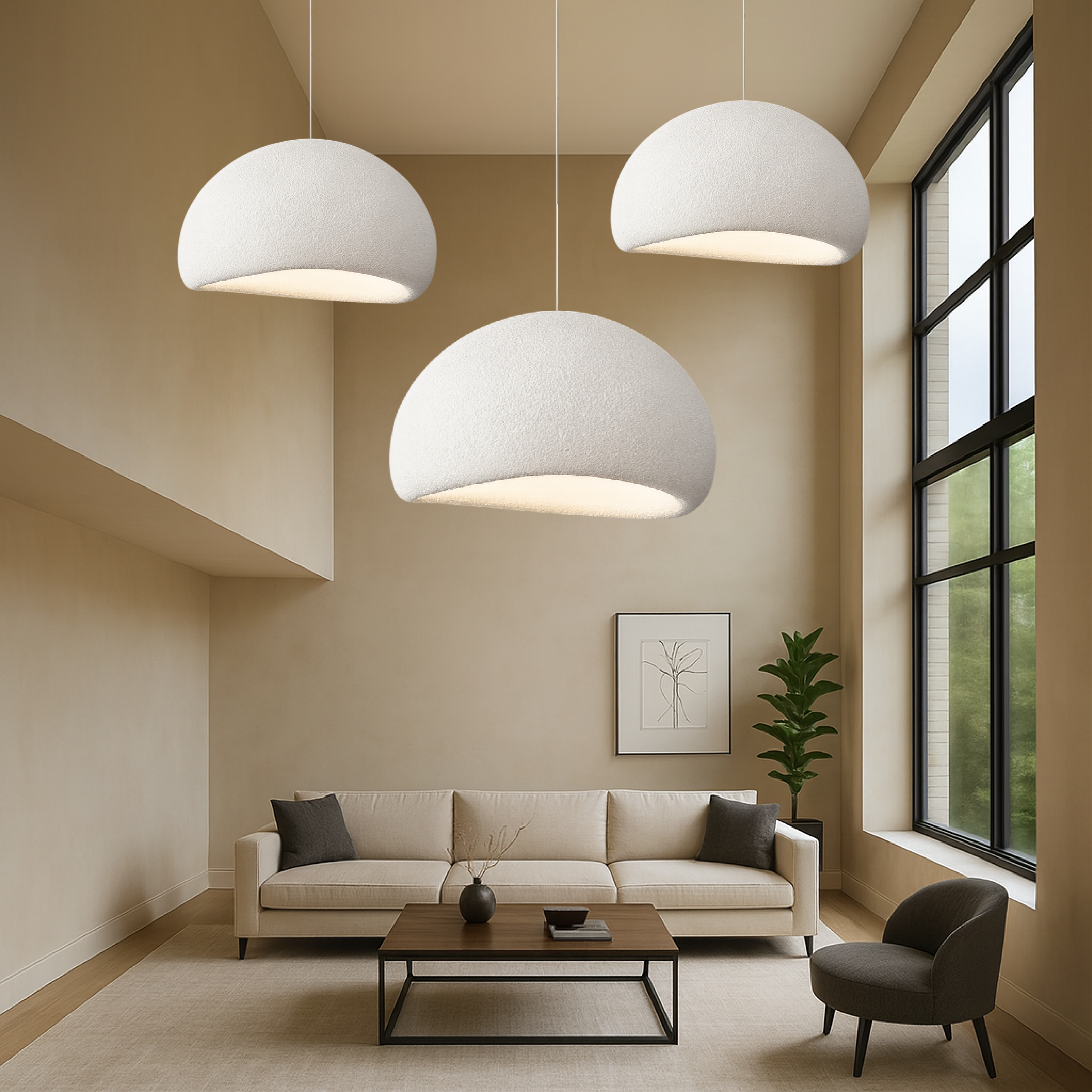 Lumi's Wabi Sabi Pendant Light