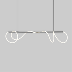 Linear Kitchen Table Pendant Light