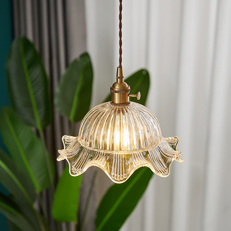 Vintage Clear Pendant Light