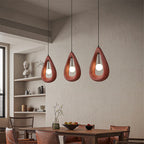 Japandi Oval Pendant Light