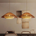 Bamboo Woven Pendant Light