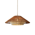 Bamboo Woven Pendant Light