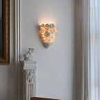 Ceramic Flower Wall Lamp
