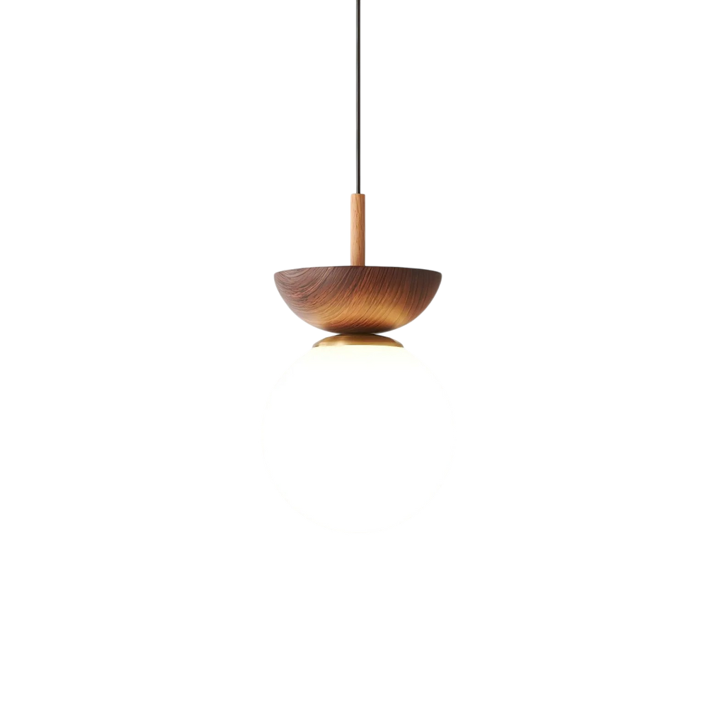 Japandi Pendant Light – Natural Look