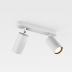 Rotatable 2 Head Spot Ceiling Light