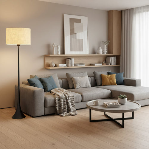 Andero's Silk Floor Lamp