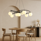 Nordic Retro Black Chandeliers