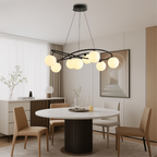 Nordic Retro Black Chandeliers