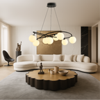 Nordic Retro Black Chandeliers
