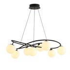 Nordic Retro Black Chandeliers