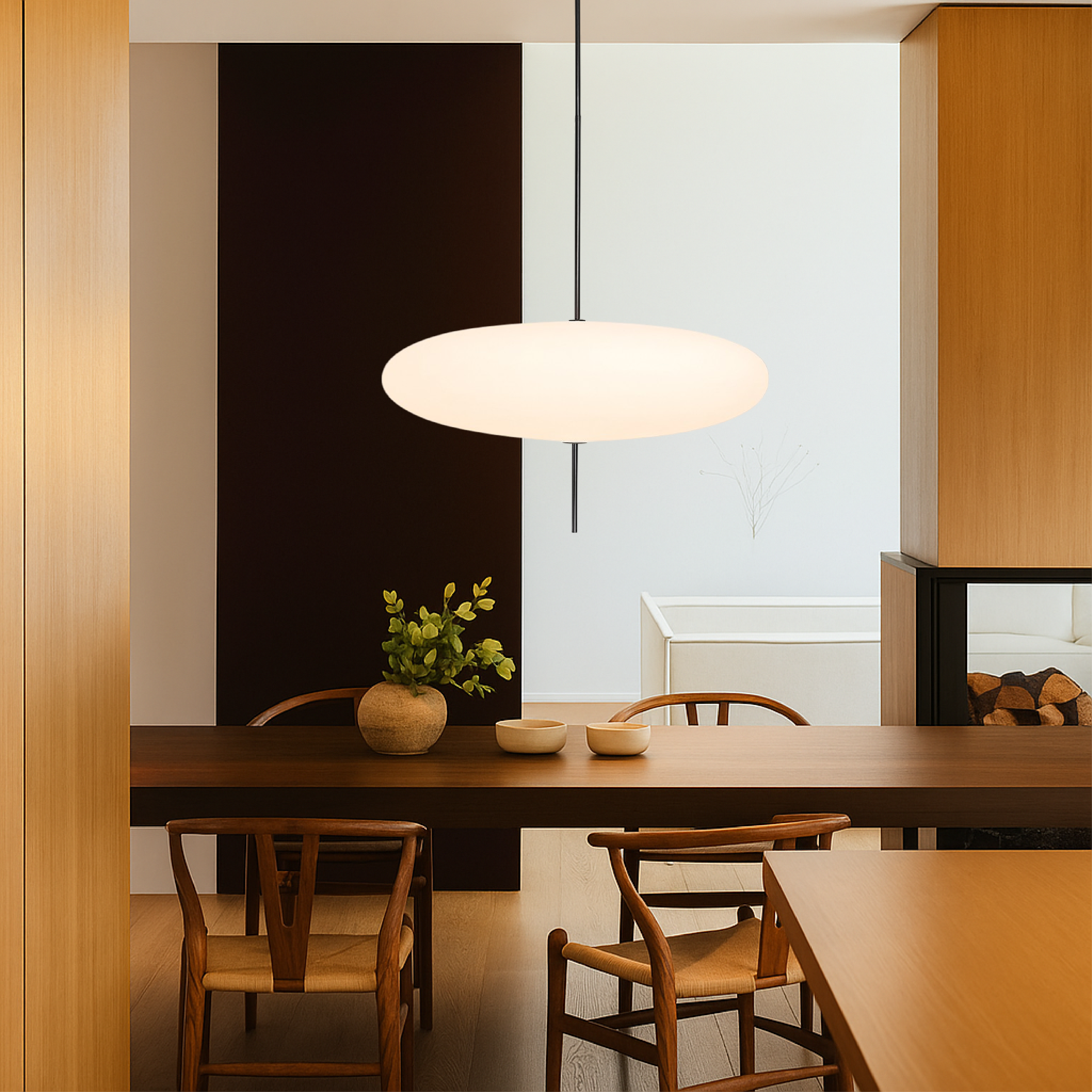 Danish Bauhaus Pendant Light