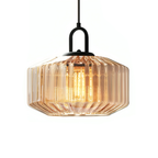 Colored Glass Pendant Light