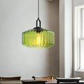 Colored Glass Pendant Light