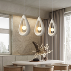Japandi Oval Pendant Light