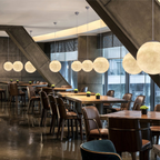 Moon Pattern Pendant Light