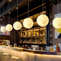 Moon Pattern Pendant Light