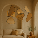 Bria's Rattan Pendant Light