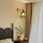 Flower Glass Wall Light